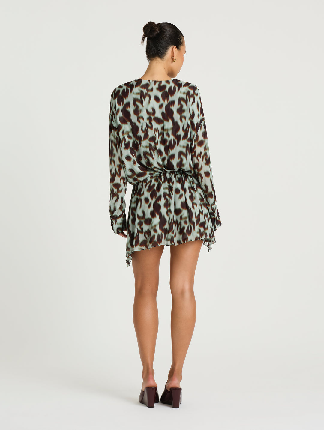 Benni Marnie Shirt Dress (Print) in size 6