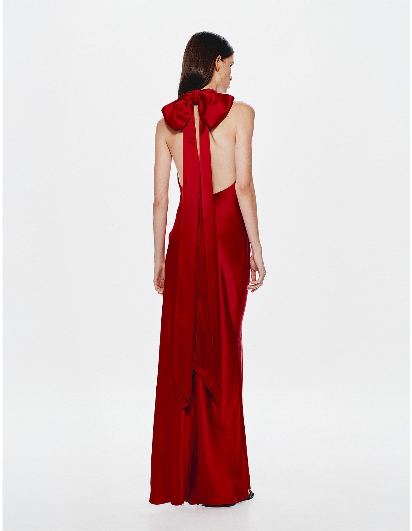 MISHA Elisia Gown (Cherry) in Size 6