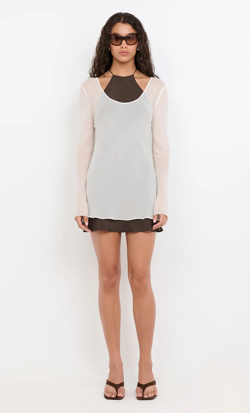 Bec + Bridge Augustin Layered Mini Dress in size 8