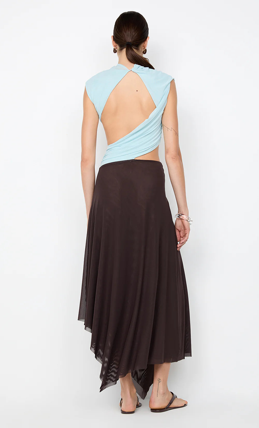 Bec + Bridge Conni Asym Midi Dress size 10