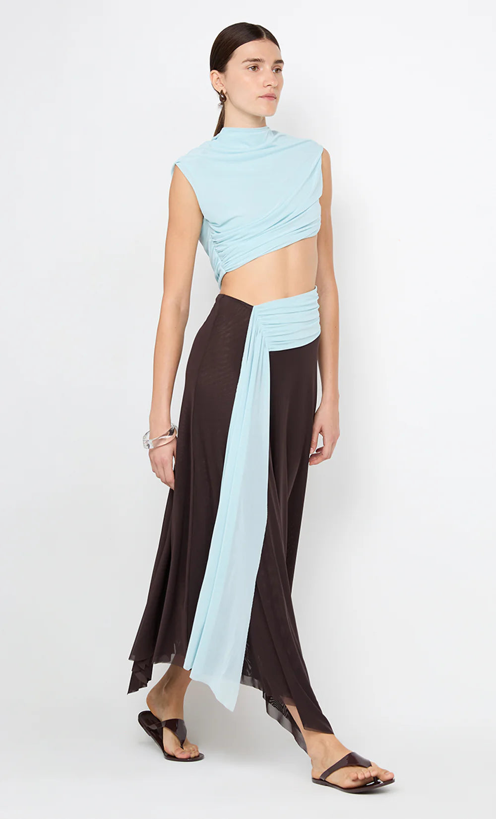 Bec + Bridge Conni Asym Midi Dress size 10