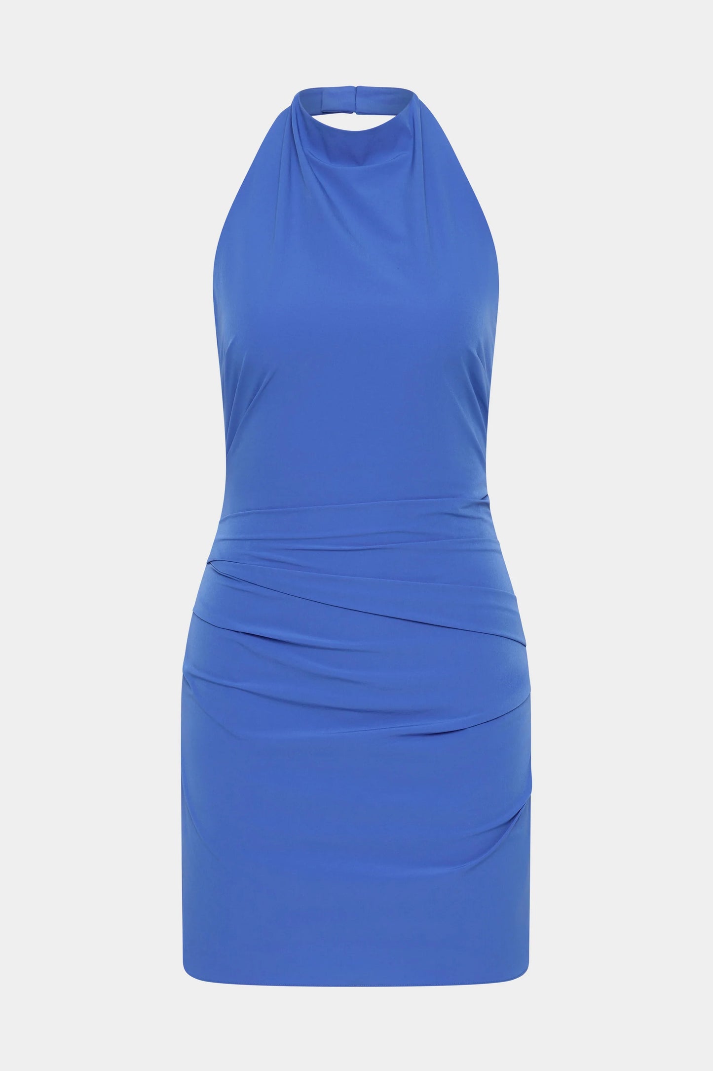 SIR Sol Halter Mini Dress (Cobalt) in size 0/6