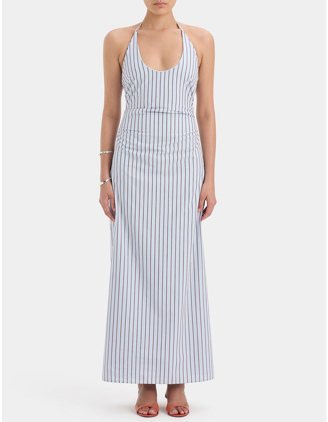 SIR - Lista Midi Dress (Striped) in size 0/6