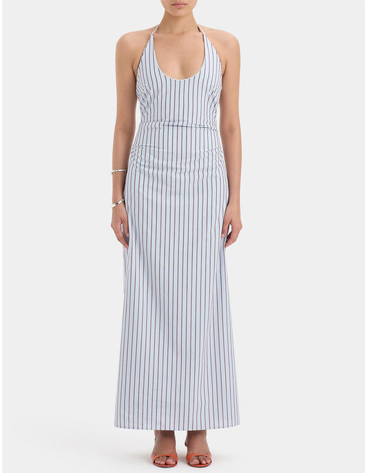 SIR - Lista Midi Dress (Striped) in size 0/6