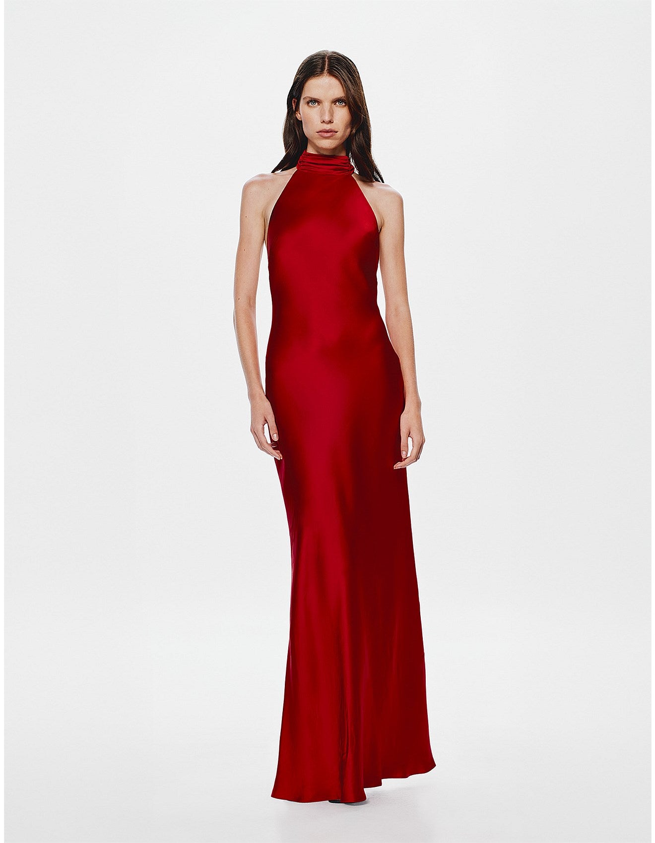MISHA Elisia Gown (Cherry) in Size 6