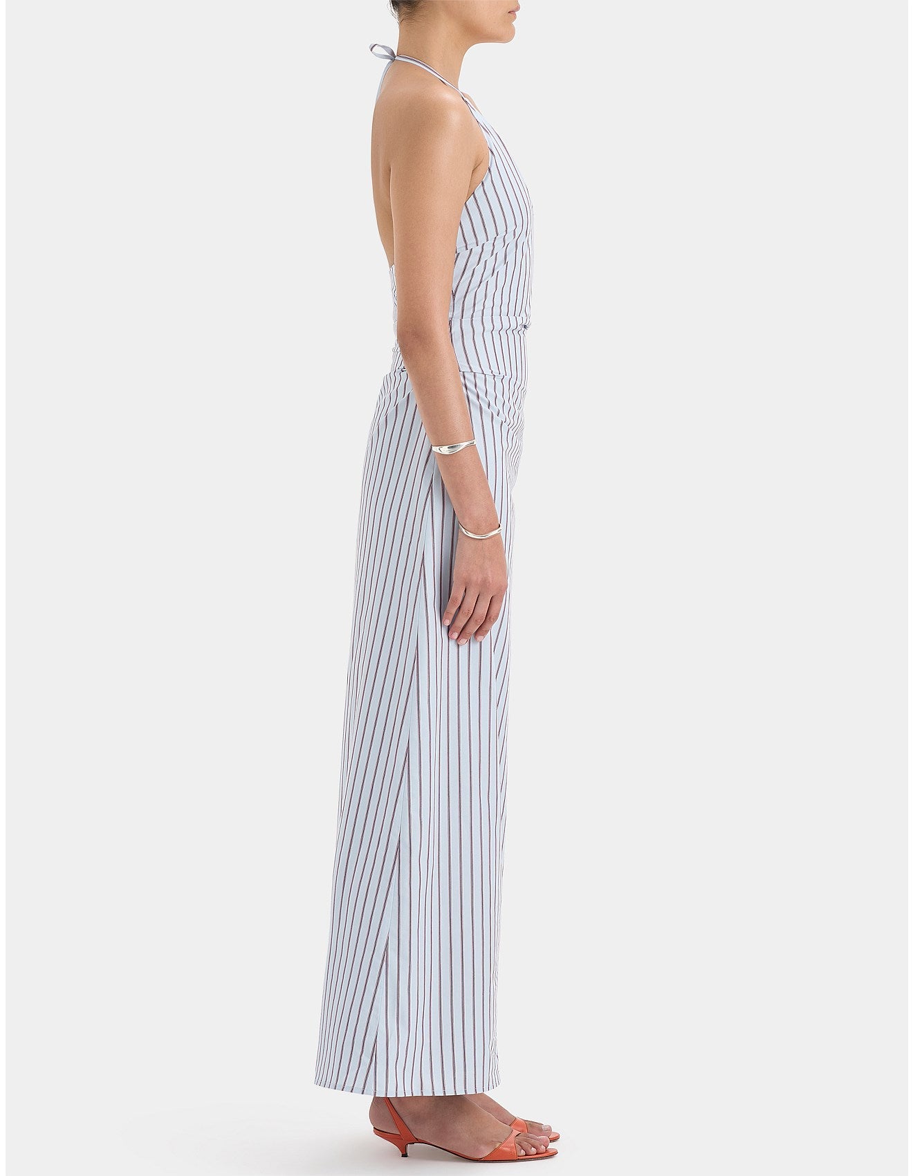 SIR - Lista Midi Dress (Striped) in size 0/6