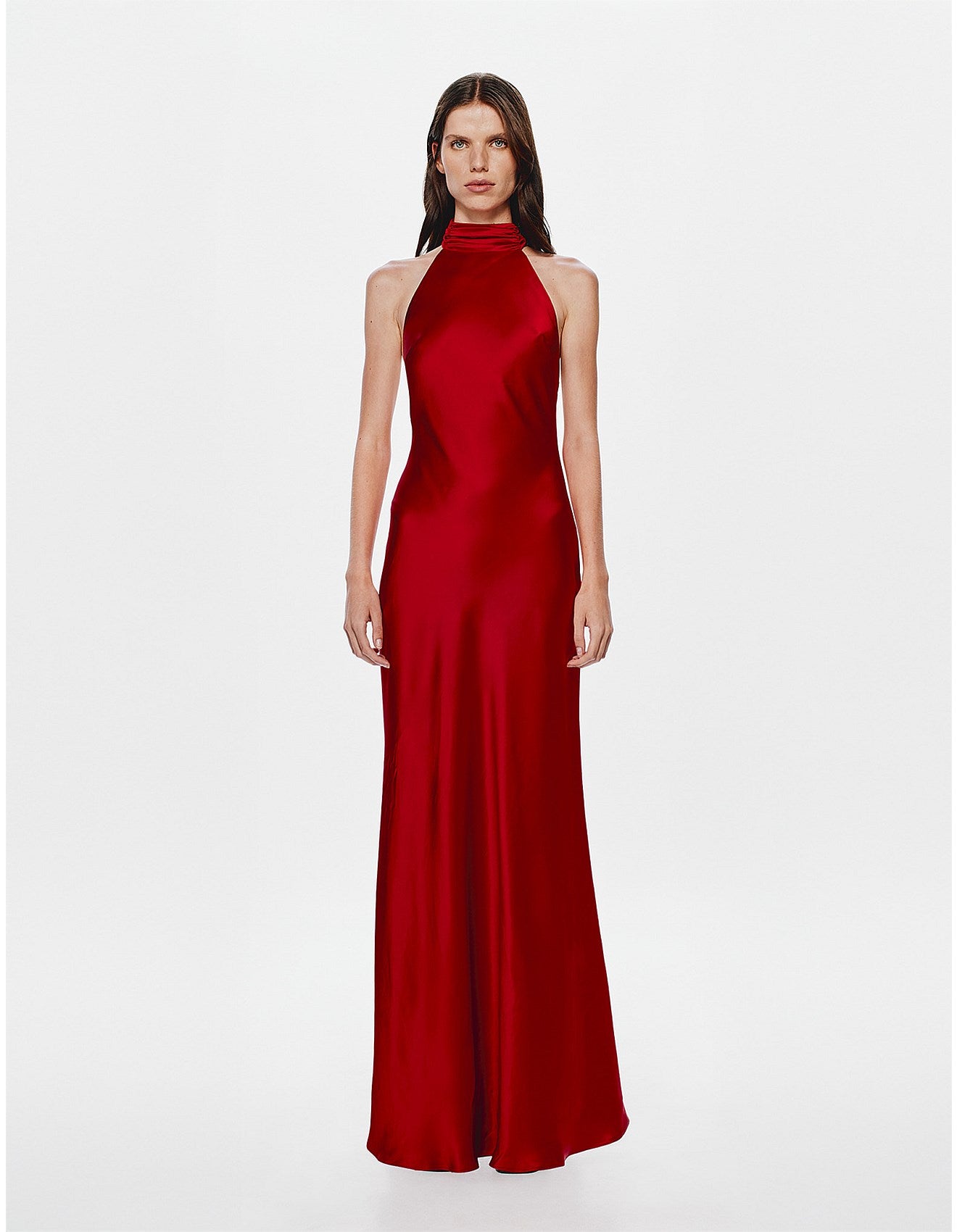 MISHA Elisia Gown (Cherry) in Size 6