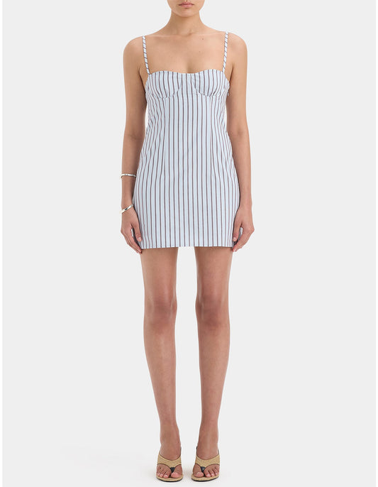 SIR Lista Mini Dress (Striped) in size 0/6